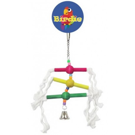 Birdie-Small Multi Perch with Bell