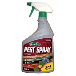 Brunnings 3 in 1 Pest Spray 1 Litre RTU