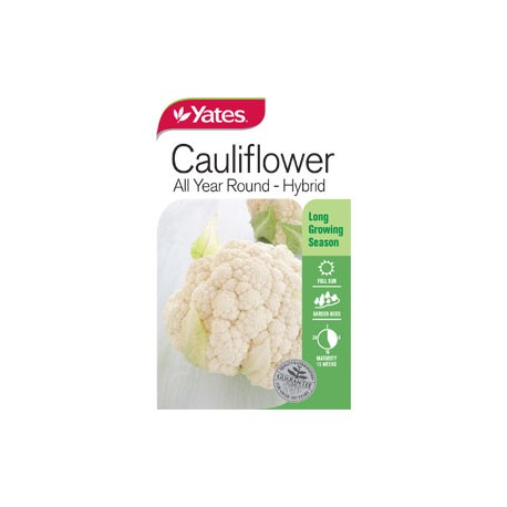 Yates Cauliflower Seeds - Select Variety
