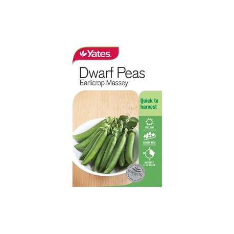 Yates Dwarf Peas - Greenfeast (Autumn Lines)