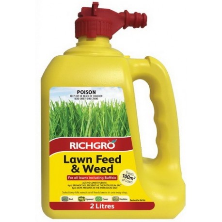 Richgro Lawn Feed & Weed 2 Liter Hose On