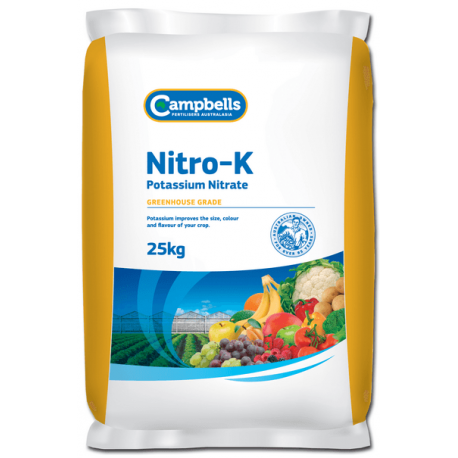 Potassium Nitrate Greenhouse Grade Soluble (Cambells) 25kg