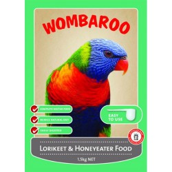 Wombaroo Lori & Honeyeater Food (YELLOW ENHANCED) 9KG