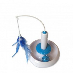 PetObsessed Feathery Fun Interactive Cat Toy
