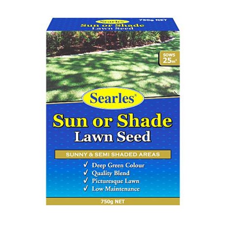 Searles Sun or Shade Lawn Seed 750g