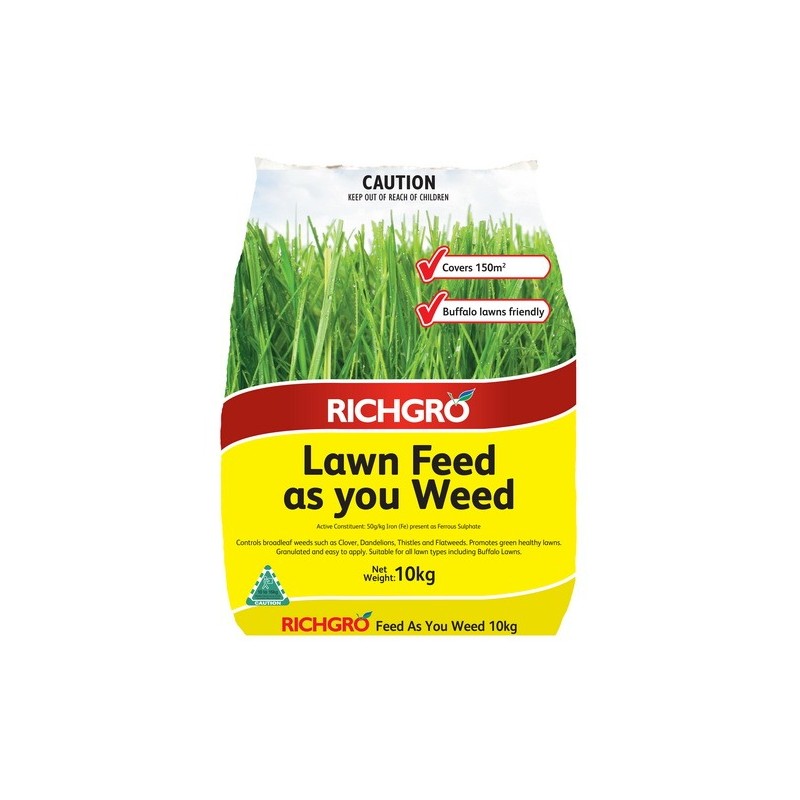 Richgrow Lawn Feed as you Weed 10 kg - ENFIELD PRODUCE