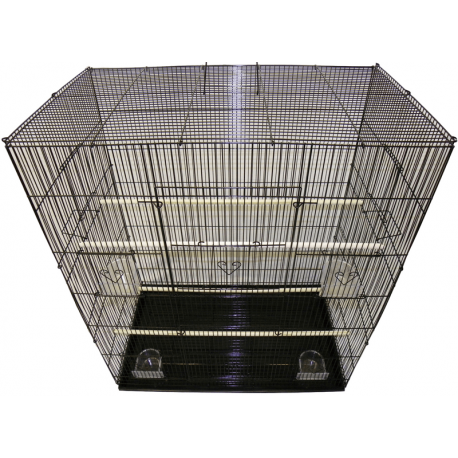 DISCLAIMER: This cage includes 3 perches even though the photo shows 4 perches