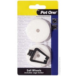 Pet One Salt Lick Wheel Twin Pack 100g