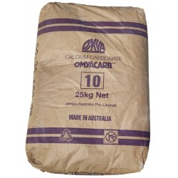 Calcium Carbonate Powder (Omyacarb 10) 25kg